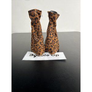 Rogue Cheetah Print Booties Size 9 Women